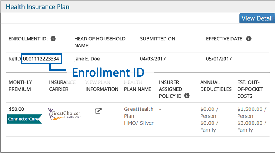 Enrollment ID